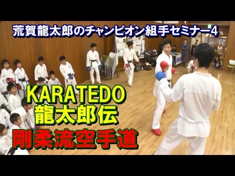 剛柔流空手道　荒賀龍太郎のチャンピオン組手セミナー4　龍太郎伝karatedo