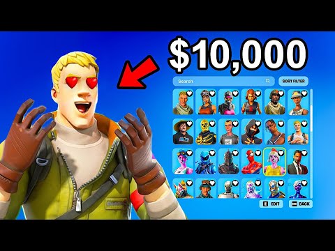 I Upgraded A 9 Year Olds Fortnite Account With RARE SKINS For 24 HOURS!