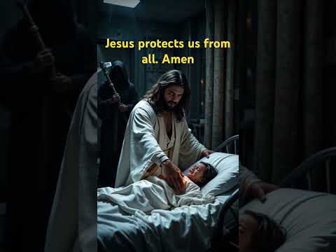 Chúa Giêsu ở bên bảo vệ chúng ta. Amen