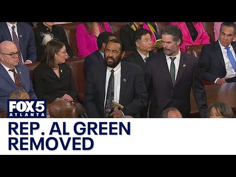 Rep. Al Green of Texas removed from Trump speech | FOX 5 News