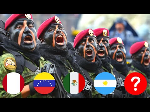 The 15 most powerful armies in Latin America