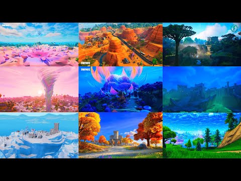 Ranking EVERY *BIOME* In FORTNITE HISTORY From WORST To BEST