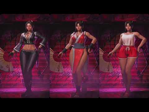 Mai Shiranui Colors in Street Fighter 6