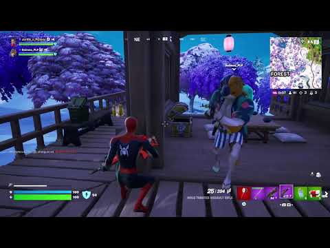 Fortnite gameplay - zero build final fight 1vs2   PART 1 of 2