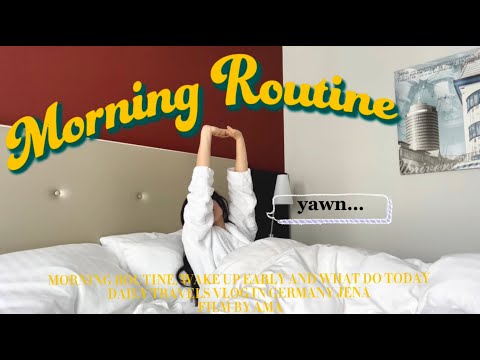 【Morning routine】とある日の早起きモーニングルーティンとその日の過ごし方🌞ドイツ生活Vlog🇩🇪