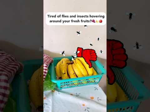 Protect your food🥗🍌🍎#shortaday #kitchen #ytshorts #ytcreator #youtubeindia #fruits #veggies #home