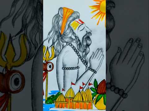 Mahakumbh special#viral #mahakumbh #shorts_ #shorts  #mahakumbh2025prayagraj #drawing #mahakumbh2025