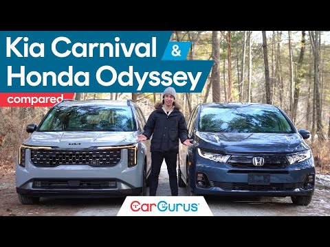 2025 Kia Carnival vs 2025 Honda Odyssey | Which is the BETTER Family Hauler?