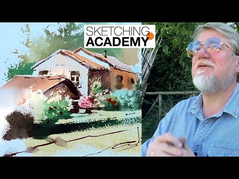 Course on Sketching Academy: Plein Air in Tuscany