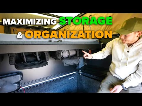 Maximizing Storage in the Truck Bed Camper! Tune Outdoor M1