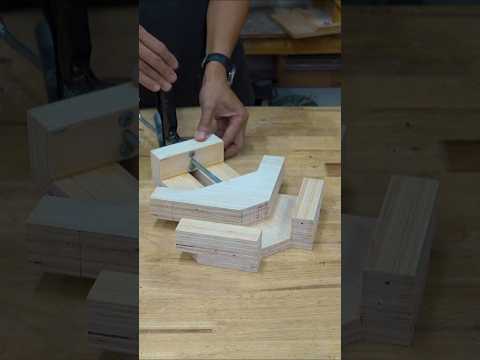 Woodworking WIZARDS Reveal Top Tool Hacks! (part1) #woodworking #diy #Clamp #shorts