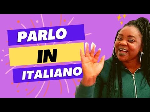 il mio primo video in italiano| my first video speaking in italian |English subtitles click cc.