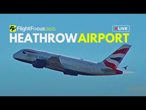 Heathrow Airport Live LHR - Friday 14th March 2025