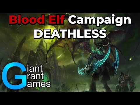 Can you Beat The Warcraft 3: Blood Elf Campaign Without Losing a Unit?