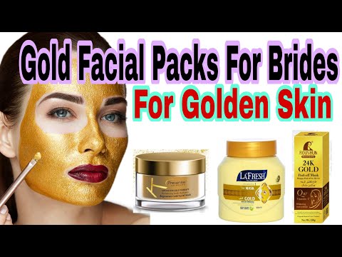 BEST 24K GOLD FACE MASKS REVIEW| Unbelievable Magical Results| Best for Brides| Golden Glow Skin