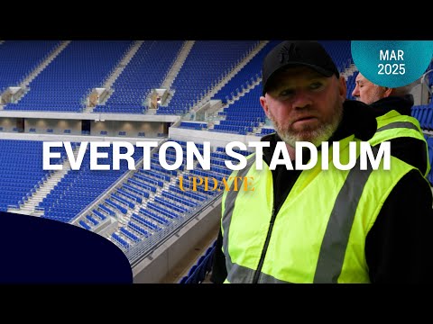 ROONEY’S FIRST VISIT TO EVERTON STADIUM 🏟️🤩 | Former Blue takes tour of new ground 🔵