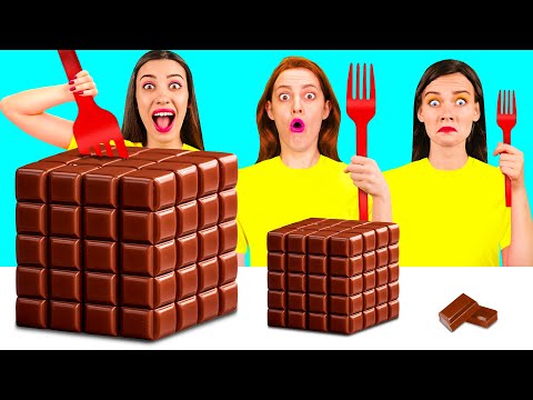 Big, Medium and Small Plate Challenge | Prank Wars by RaPaPa Challenge