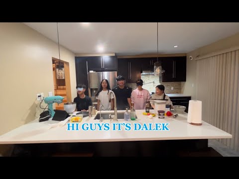 DALEK makes brownies (blind, deaf and mute challenge)