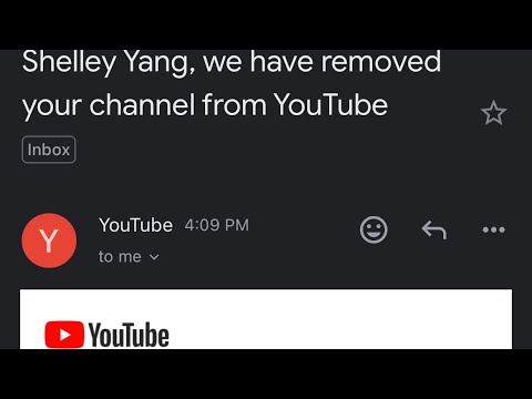 YouTube deleted my channel!!!!?????