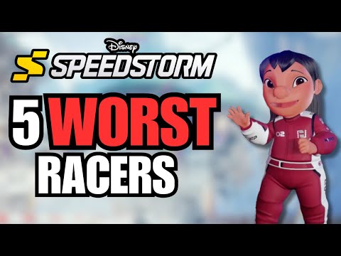 Top 5 WORST Racers In Team Mode In Disney Speedstorm (Season 8)