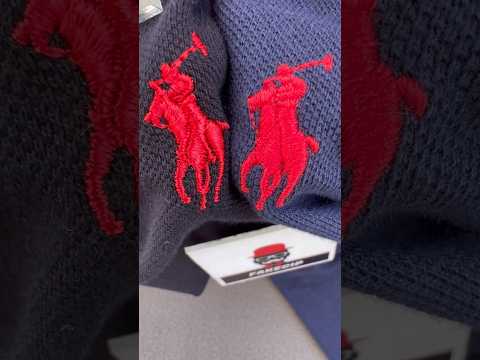 Fake vs Real Polo Ralph Lauren T shirt