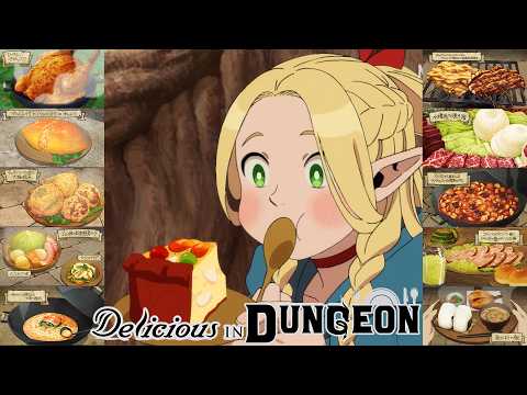 EVERY FOOD from Dungeon Meshi Delicious in Dungeon