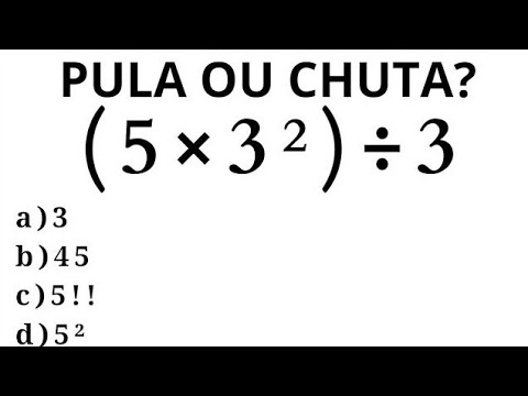 MATEMÁTICA BÁSICA - QUANTO VALE A EXPRESSÃO❓️