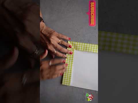 Easy Christmas Gift Envelope | Folding Letter into an Envelope | Money Envelope for Holidays