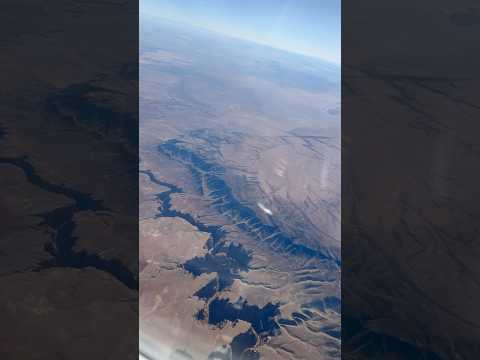 Beautiful view of Grand Canyon from the flight #traveldiaries #grandcanyon