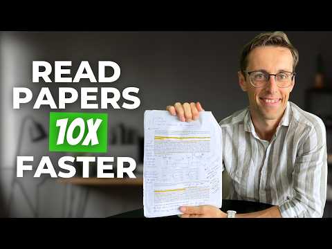 How to Easily Read Papers 10x Faster