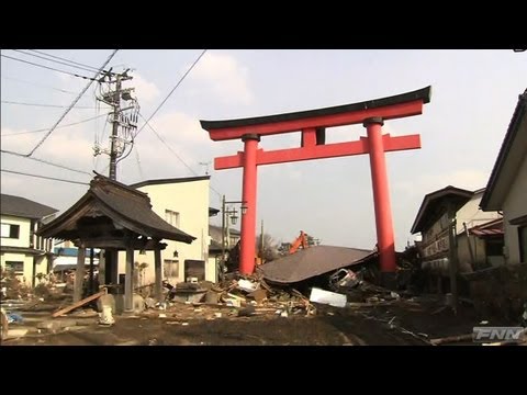 大きな被害を受けた岩手・野田村 ［震災4日目］