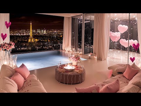 Valentine's Day Love in a Luxe Apartment Ambience ❤️ | Smooth Jazz for Relaxation, Sleep & Romance