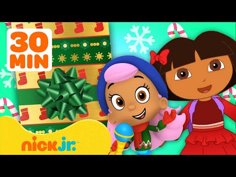 Nick Jr. Holiday Gift Game! 🎁 w/ Dora, PAW Patrol, Bubble Guppies & More! | 30 Minutes | Nick Jr.