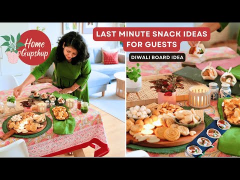 LAST MINUTE SNACK IDEAS FOR GUESTS || How to arrange snacks beautifully , Bite sized snacks