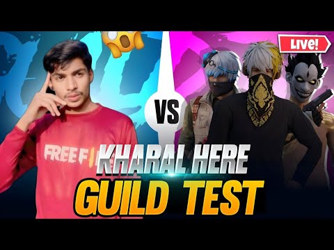 [LIVE] KHARAL GAMING 27 LIVE GUILD TEST ON LIVE STREAM