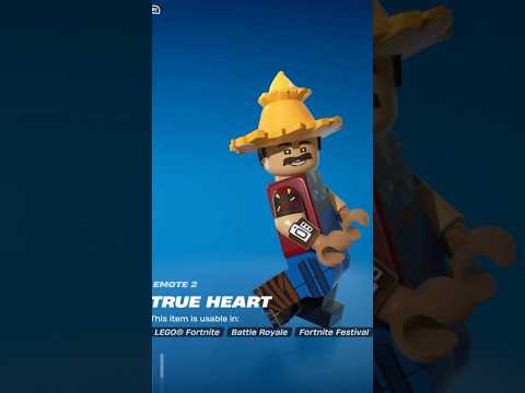 LEGO CHARACTER DOING EMOTES in FORTNITE | #shorts #fortnite