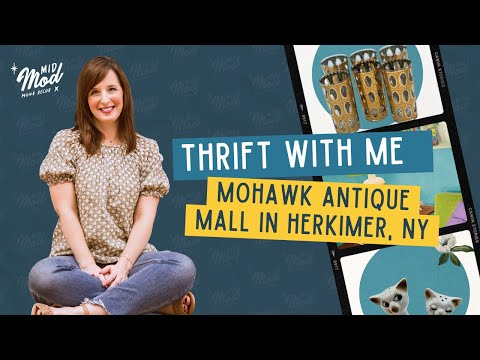 Mid Century Modern & Retro Finds in Mohawk Antique Mall in Herkimer, NY | Retro Kitchenware