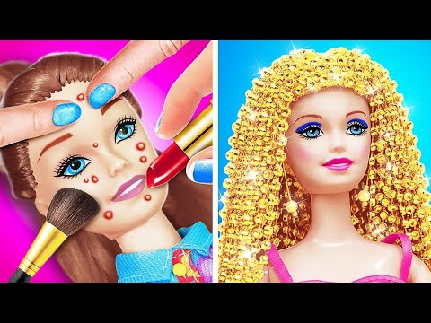 Becoming a REAL LIFE Barbie for 24 Hours! *UNEXPECTED RESULT* Beauty Makeover