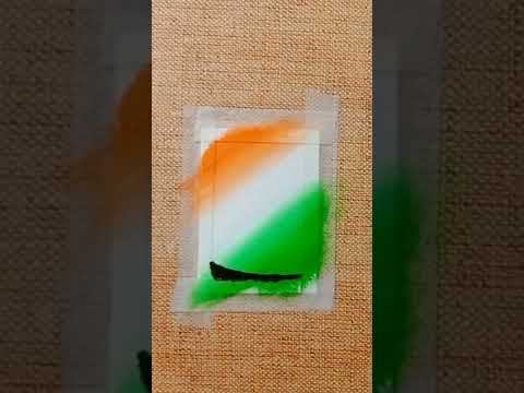 Republic day painting #shorts #republicdaypaintingeasy