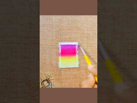 water color painting for beginners #camelwatercolorreview #shorts