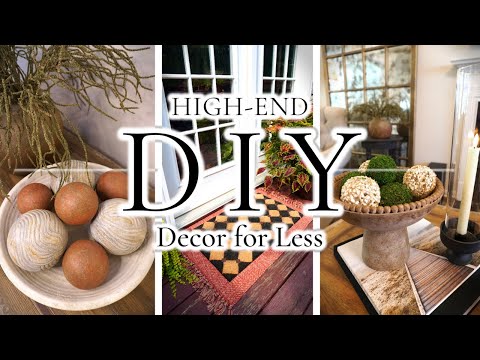 High-End DIY Home Décor for Less || Looks from Afloral, Kirkland's & Ballard Designs