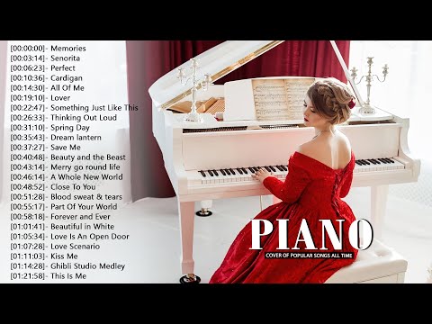 Top 50 Piano Covers of Popular Songs 2024 - Best Instrumental Music For Work, Study, Sleep