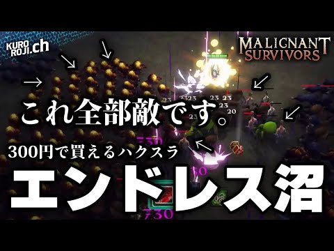 【ハクスラ】スイッチ版の日本語対応が決まった「Malignant Survivors」がどうしても面白すぎる件【ローグライク/Steam/ニンテンドースイッチ】