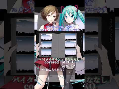 〖 蜂屋ななし  〗バイタルサイン┊MEIKO✕初音ミク〖 cover 〗〖VOCALOID Cover〗