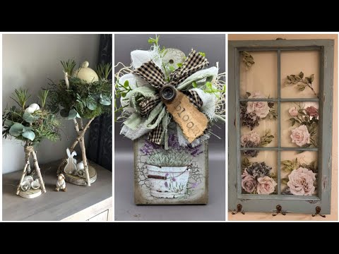 Thrifty Charm Decor:Shabby Chic,Vintage, Rustic Home and Wall Hangings Decor Ideas in budget