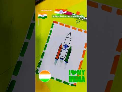 Chandrayaan 3 Drawing /  Pray for successful landing of Chandrayaan 3@kgartandcraft7277