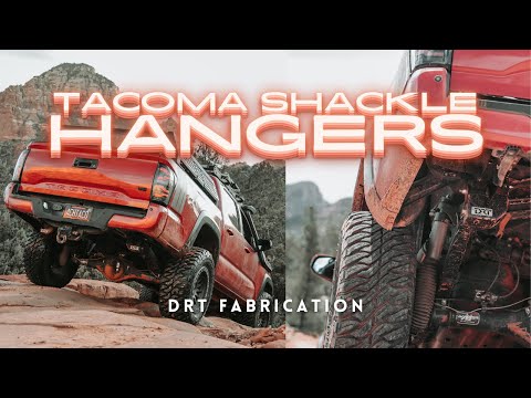 DRT Fabrication 2005+ Tacoma Shackle Hanger Kit