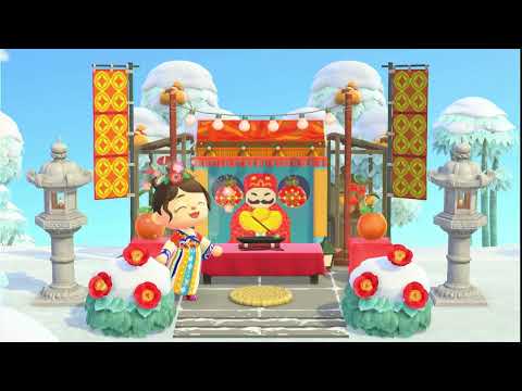 【动森ACNH】财神庙｜God of Wealth temple｜Speed build