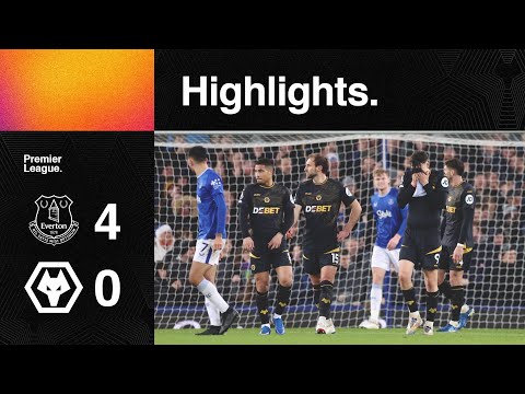 Defeat at Goodison | Everton 4-0 Wolves | Highlights