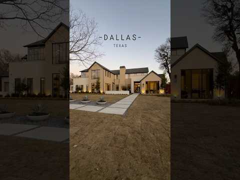 POV: You built your dream home in Dallas Texas In 2025